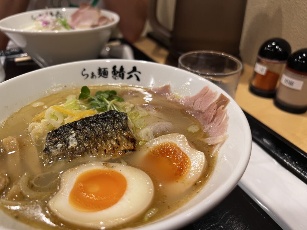 らぁ麺鯖六